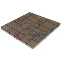 Тротуарная плитка Инсбрук Альпен, 60 мм, ColorMix Штайнрус, гладкая