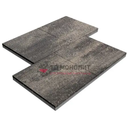 Тротуарная плитка Урбан Хард, 80 мм, Colormix Нокс, Native