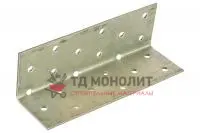 Крепежный уголок равносторонний широкий 600х100х100х2