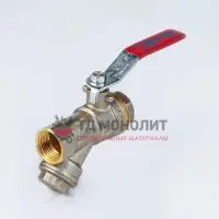 Кран шаровой медь R258D Дн 28 Ру35 под пайку рычаг Giacomini R258Y006