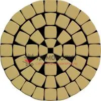 Тротуарная плитка Классико Нео, 60 мм, песочный, гладкая