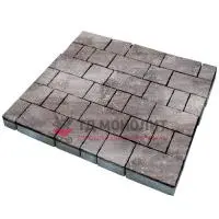 Тротуарная плитка Старый город, 60 мм, ColorMix Умбра