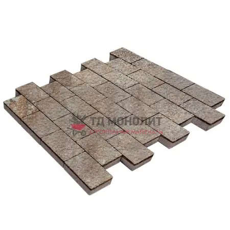 Тротуарная плитка Севилья ColorMix Берилл, 80 мм, Old-Age