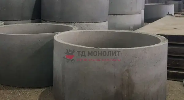 Кольцо бетонное с замком КСЗ 10-10