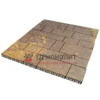 Тротуарная плитка Инсбрук Тироль, 60 мм, ColorMix Тоскана, гладкая