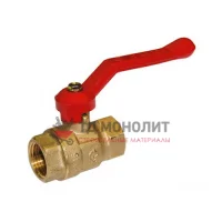 Кран шаровой латунь 11Б27фт1М OPTIMA Ду 20 Ру25 ВР полнопроходной рычаг VALFEX VF.214.L0R1.034
