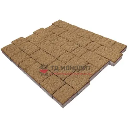 Тротуарная плитка Инсбрук Инн, 60 мм, песочный, Old-Age