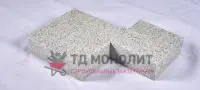 Термообработанная гранитная плита мощения 600х600х140