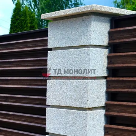 Навершие Max Stone 4-х скатное, гравий пестрый