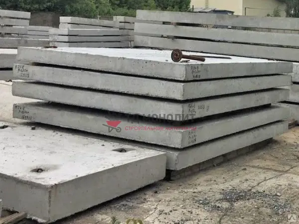 Плита перекрытия лотка теплотрассы П 18д-8