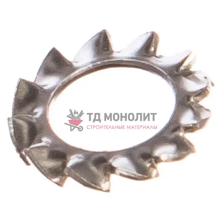 Шайба стопор. D 28,0 DIN 6798 А оц. сталь
