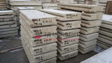 Плита перекрытий ВП 34-12 (центр.отв)