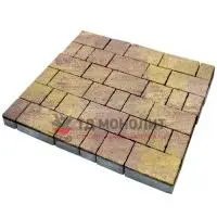 Тротуарная плитка Старый город, 60 мм, ColorMix Тахель