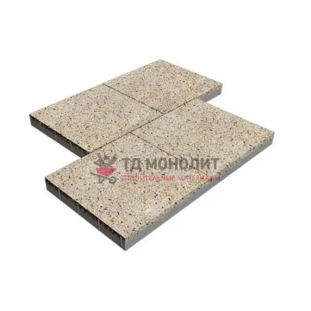 Тротуарная плитка Урбан Форс, 80 мм, Backwash Грейзен