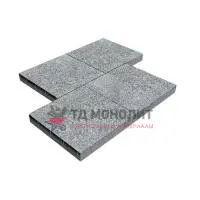 Тротуарная плитка Урбан Форс, 80 мм, Backwash Гранит