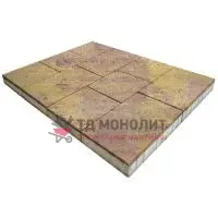 Тротуарная плитка Инсбрук Ланс, 60 мм, ColorMix Тахель, гладкая