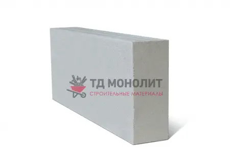 Блок полнотелый бетонный перегородочный 80 мм. 390х80х188 СКЦ-3ЛК- 80