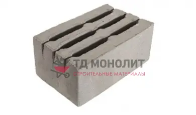 Блок 6-ти пустотный стеновой бетонный 390х290х188 СКЦ-29Л