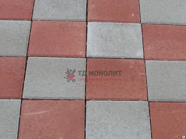 Тротуарная плитка 200х100х70 Красный
